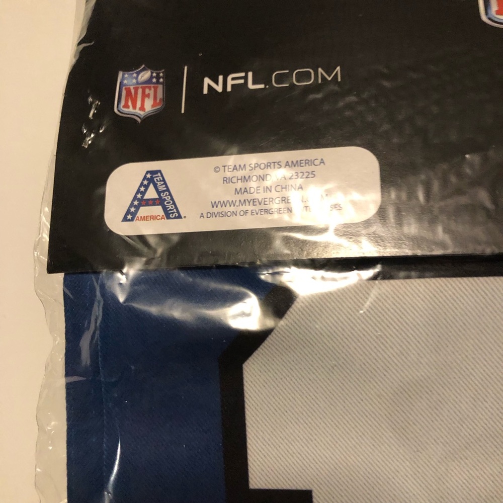 NFL Seattle Seahawks Decor Flag 12s Suede Glitter 2 Sided New c. 2014 12.5x18" - Picture 11 of 13